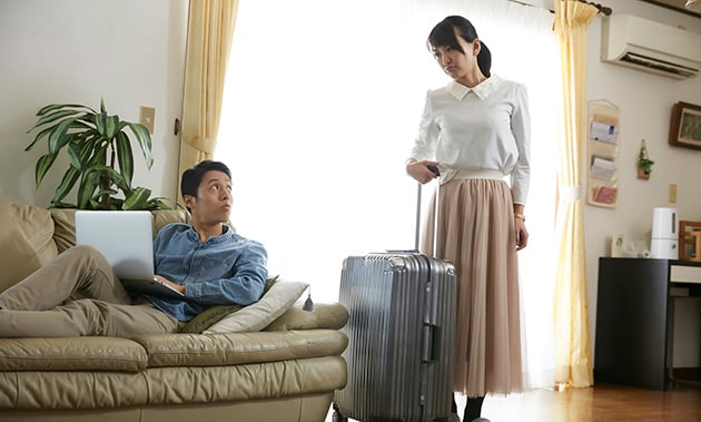 離婚の予定がない一過性の別居